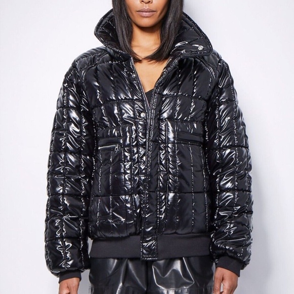 RtA Inessa quilted padded jacket S - Picture 6 of 15